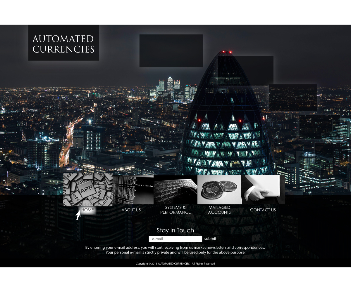 Web Design by Dzains for Global FX | Design #1572011