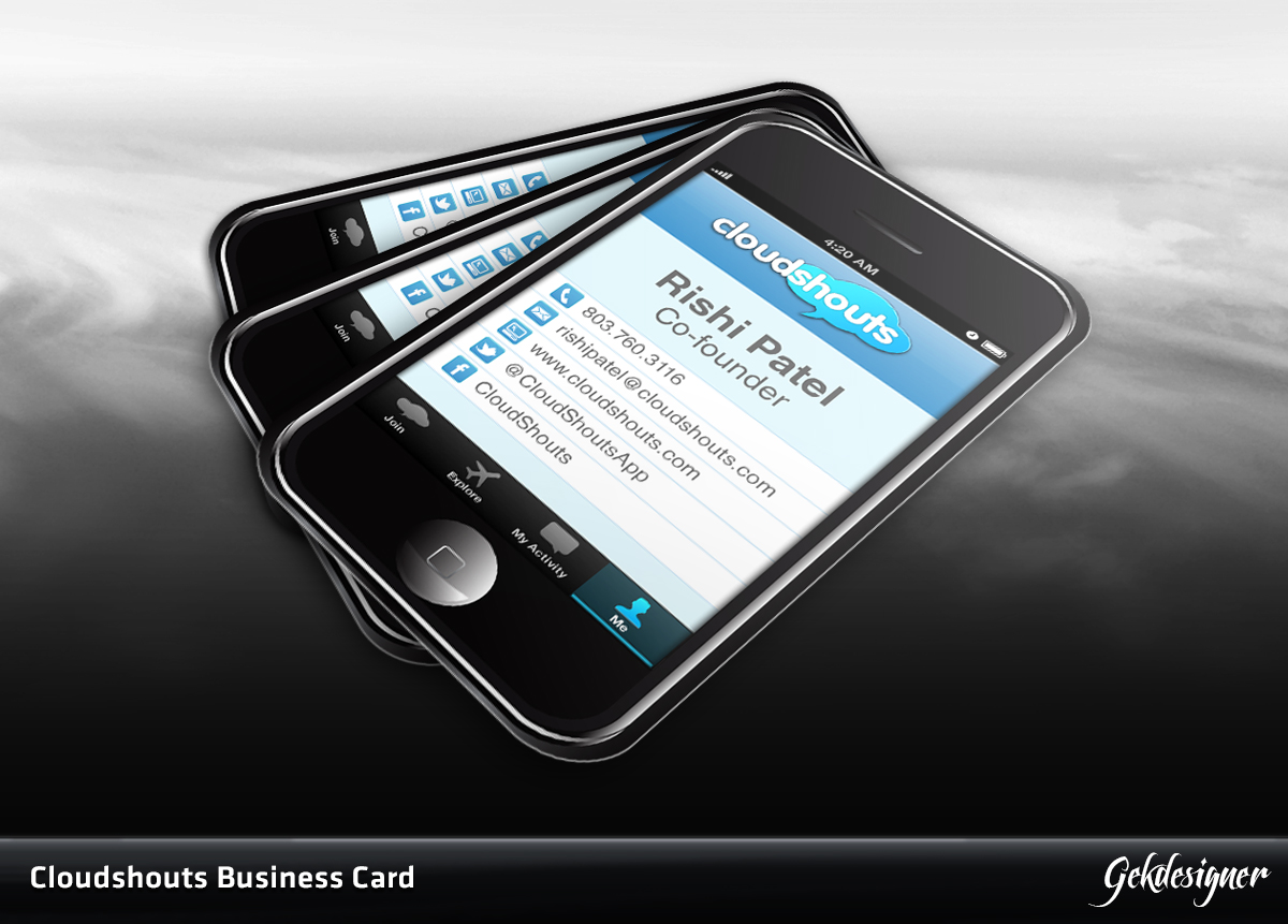 Business Card Design by gekgrfx for this project | Design #1578428