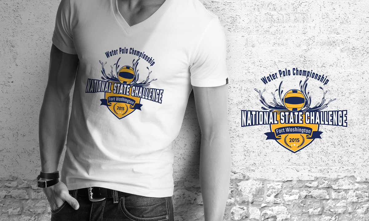 T-shirt Design by Ena for collegiate water polo association | Design #5716959
