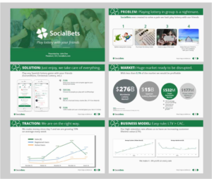 PowerPoint Design by GliderGraphx for SocialBets App S.L. | Design #13636423