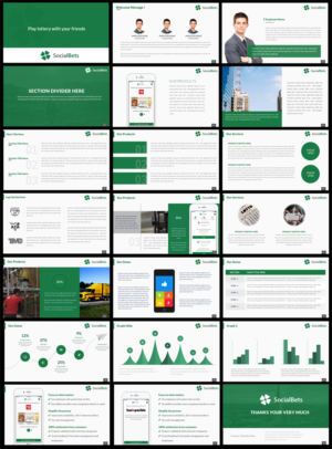PowerPoint Design by Best Design Hub for SocialBets App S.L. | Design: #13607817