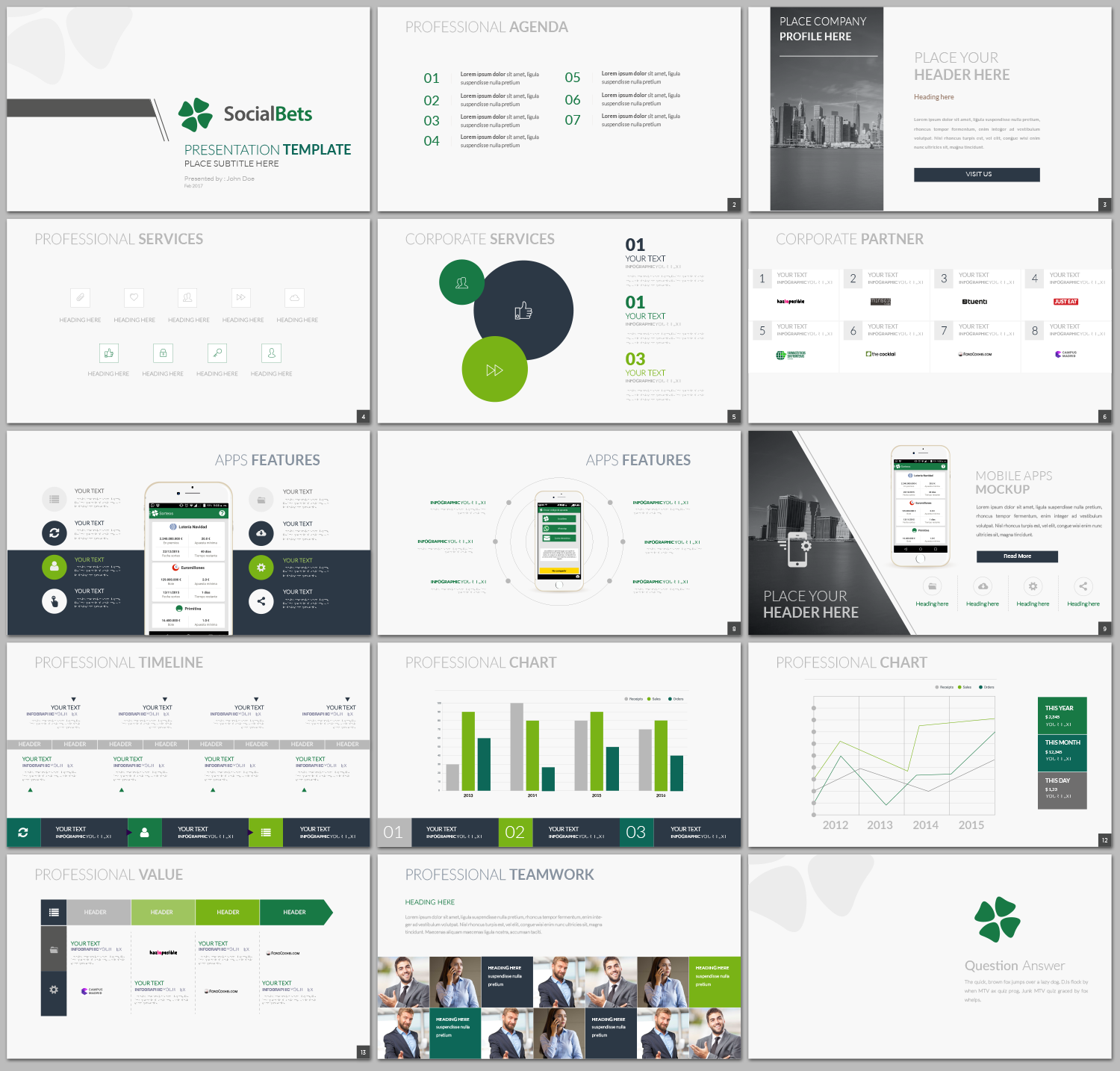 PowerPoint Design by agdesign for SocialBets App S.L. | Design #13599453