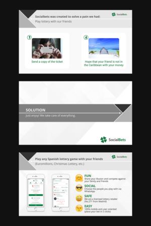 PowerPoint Design by ImageNation for SocialBets App S.L. | Design #13668542