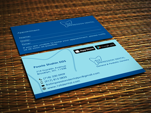 1st Impression Dental | Business Card Design by Sajin