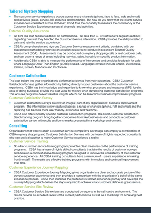 Flyer Design by mostafa for Customer Service Benchmarking Australia | Design: #1551555