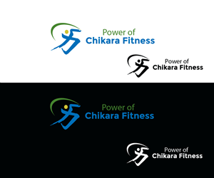 Power of Chikara Fitness | Logo Design by emptyboxgraphics