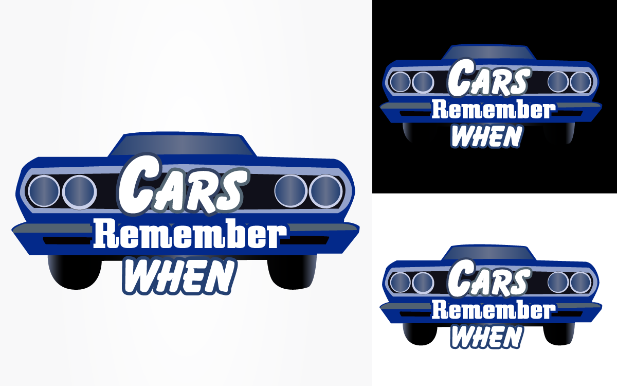 Logo Design by tballest for Cars Remember When | Design #5660898