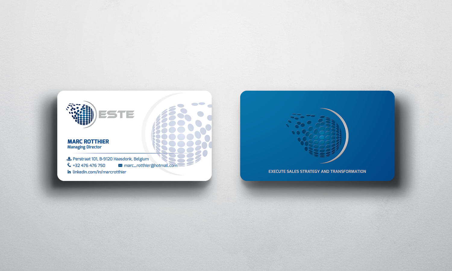 Business Card Design by Sajin for this project | Design #5665648