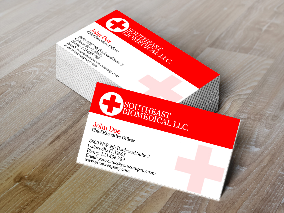 Business Card Design by Ather for Southeast Biomedical LLC | Design #5653973