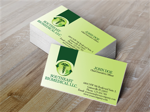 Business Card Design by Ather for Southeast Biomedical LLC | Design: #5663277