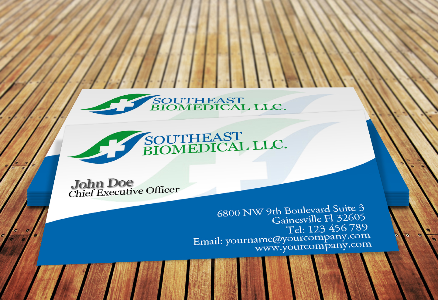 Business Card Design by Ather for Southeast Biomedical LLC | Design #5685809