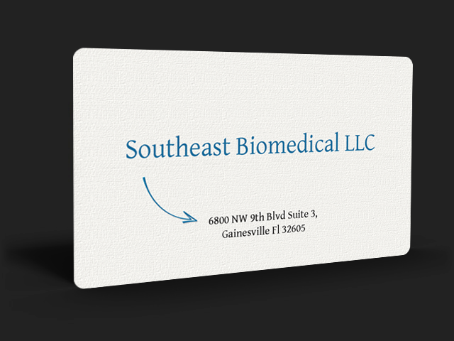 Design de Carte de Visite par  Artman pour Southeast Biomedical LLC | Design #5693177