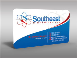 Business Card Design by Hardcore Design for Southeast Biomedical LLC | Design #5693450