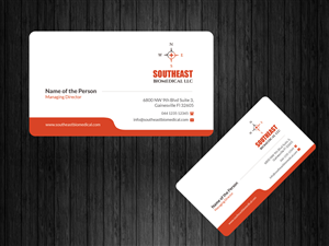 Business Card Design by Creations Box 2015 for Southeast Biomedical LLC | Design: #5649748
