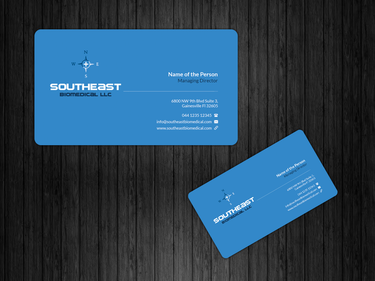 Business Card Design by Creations Box 2015 for Southeast Biomedical LLC | Design #5649754