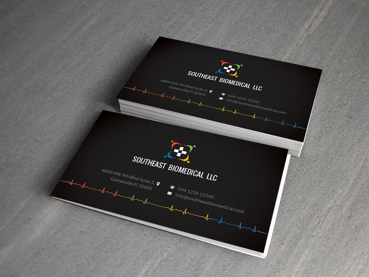 Business Card Design by Creations Box 2015 for Southeast Biomedical LLC | Design #5693171