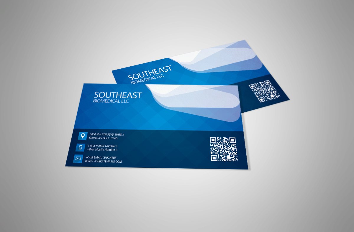 Business Card Design by Lakmallala Design  - ChathuramaX  for Southeast Biomedical LLC | Design #5623055