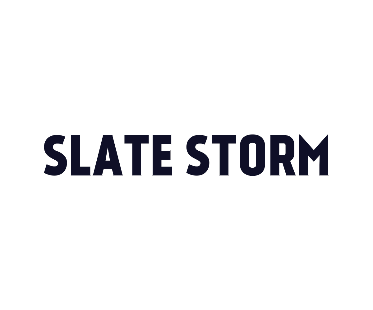 Logo Design by Courtney Cox for Slate Storm | Design #5622711