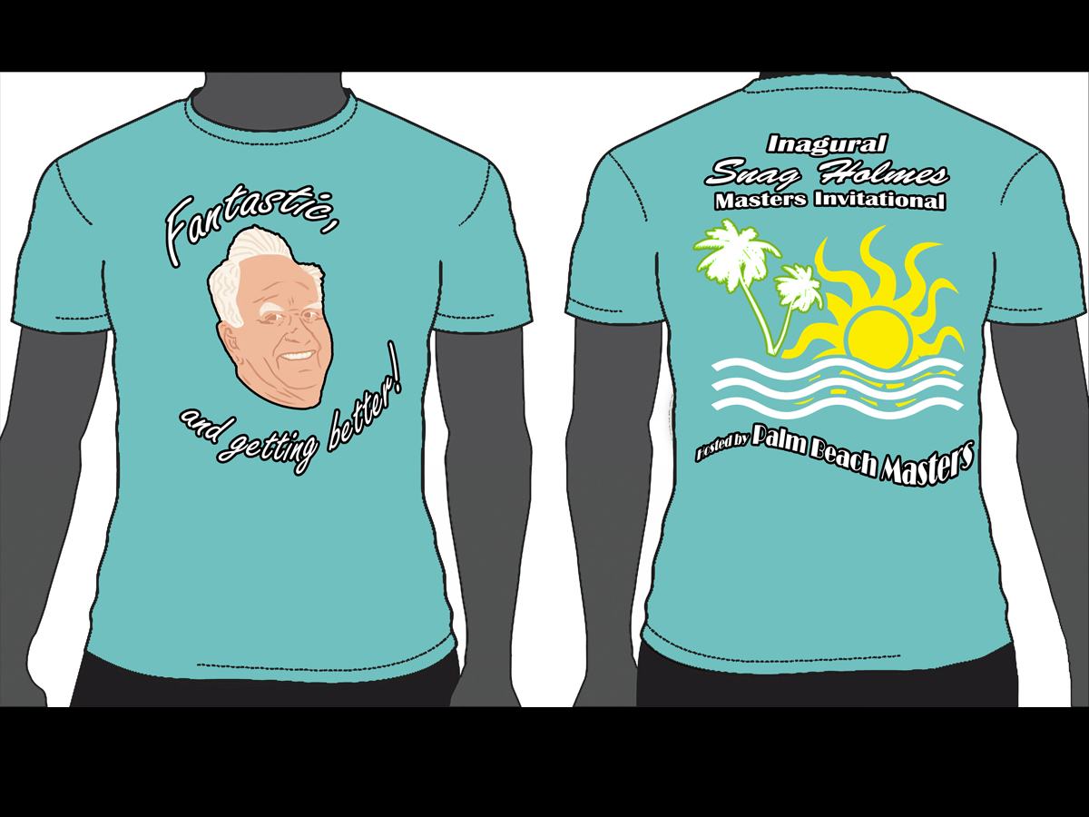 T-Shirt-Design von bearholdingashark für Palm Beach Masters | Design #5623455