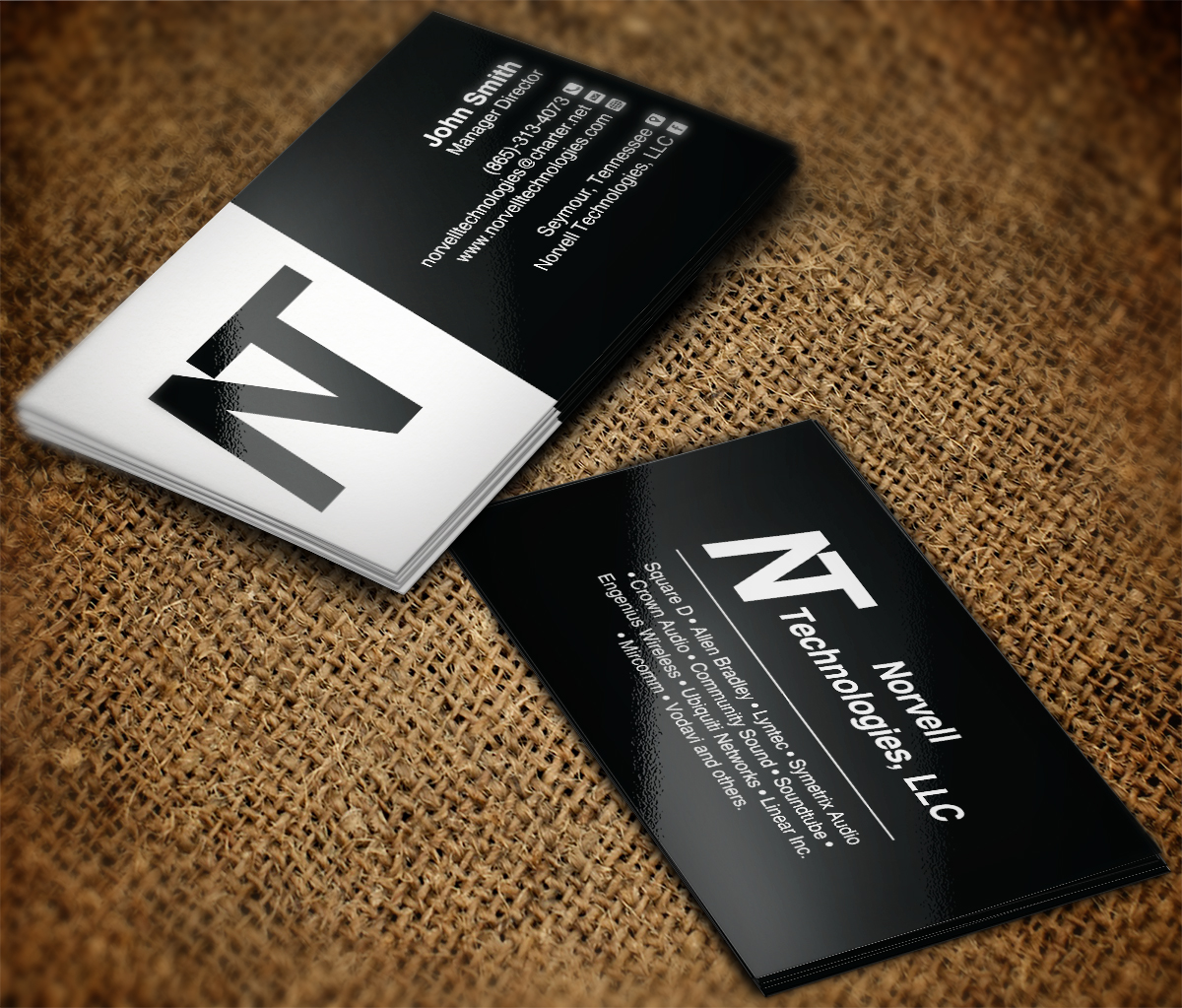 Design de Carte de Visite par MT pour Norvell Technologies, LLC | Design #5694658