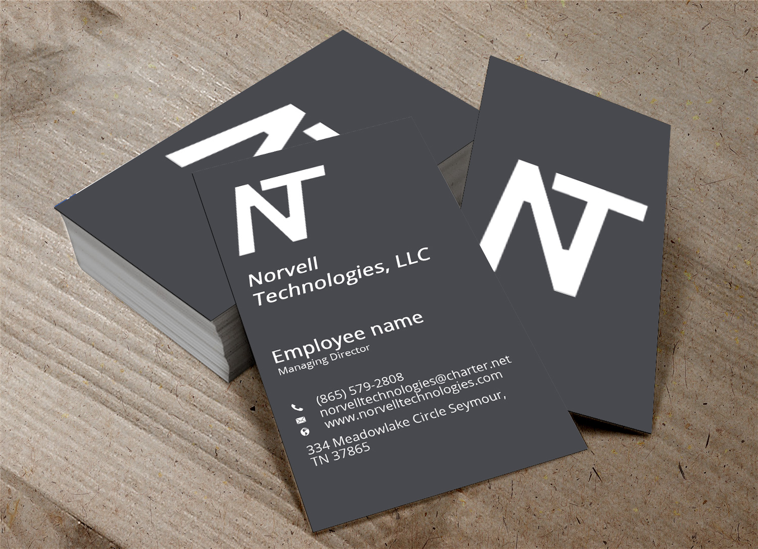 Visitenkarten-Design von Lanka Ama für Norvell Technologies, LLC | Design #5624451