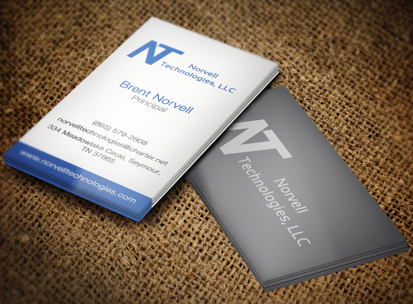 Visitenkarten-Design von Lanka Ama für Norvell Technologies, LLC | Design #5624460