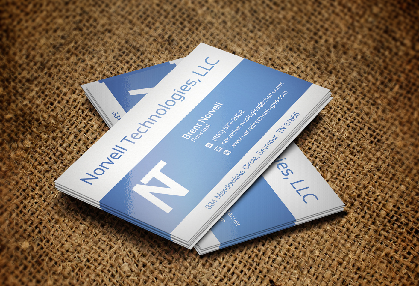 Design de Carte de Visite par Lanka Ama pour Norvell Technologies, LLC | Design #5624461