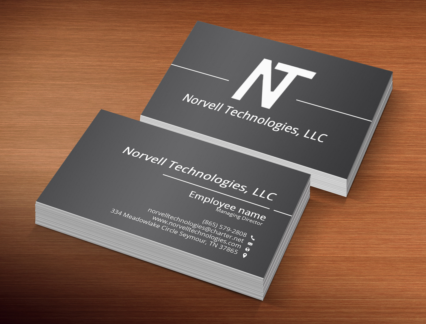 Design de Carte de Visite par Lanka Ama pour Norvell Technologies, LLC | Design #5624514