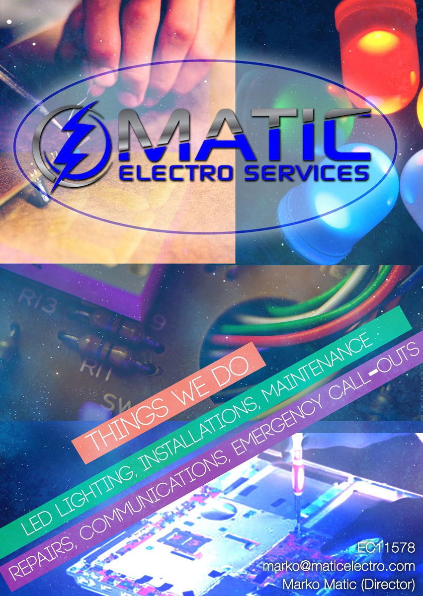 Design de Flyer par mounis pour Matic Electro Services | Design #5649997