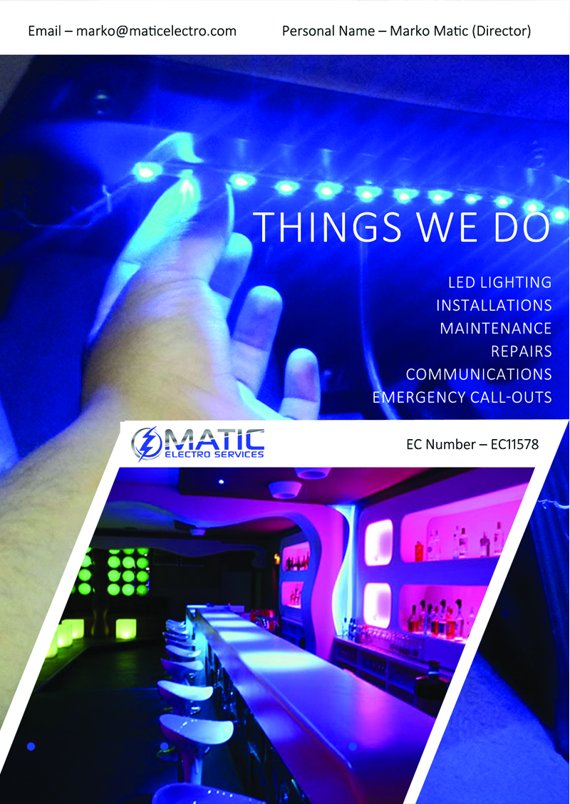 Flyer Design by roopaljain for Matic Electro Services | Design #5645052