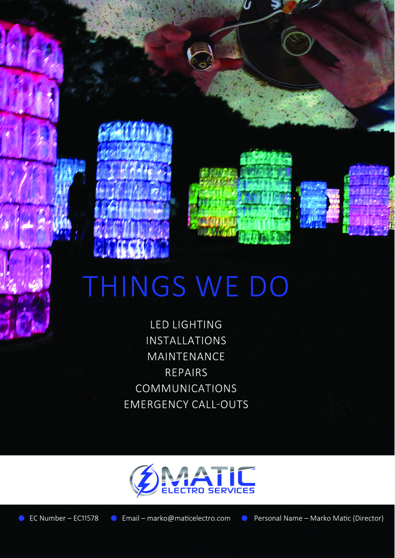 Flyer Design by roopaljain for Matic Electro Services | Design #5645069