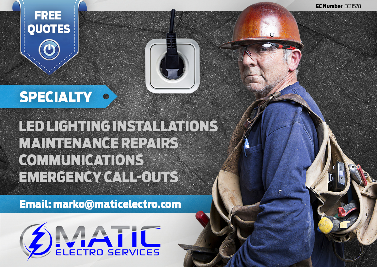 Flyer Design by kevanovic for Matic Electro Services | Design #5627079
