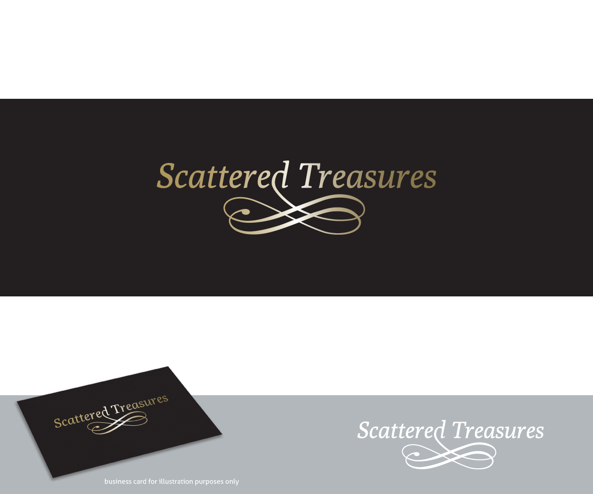 Logo Design by Kitchenfoil for Scattered Treasures | Design #1588022
