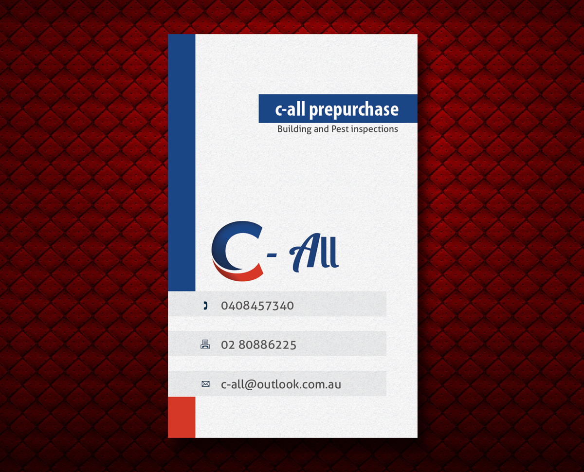 Business Card Design by Akaram Advertising for this project | Design #5647959