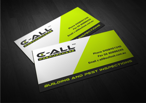 c-all design for startup inpection service  | Diseño de Tarjeta de Presentación por Amduat Design