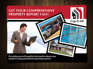 Flyer Design by ESolz Technologies for Cap-It-All Building Inspections | Design #5648734