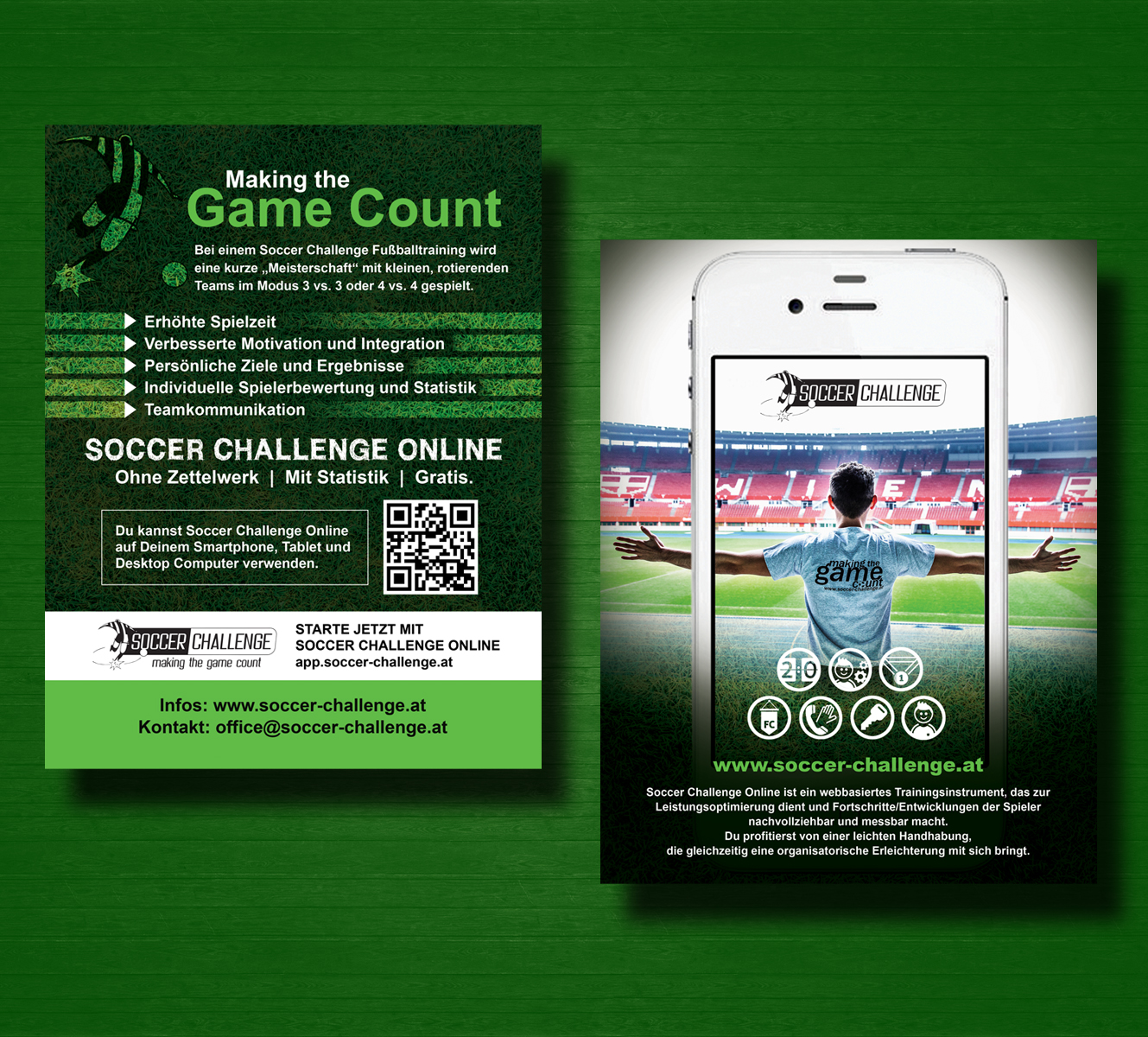 Flyer Design by uk for Soccer Challenge | Design #5653438