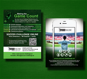 Flyer Design by uk for Soccer Challenge | Design: #5653438