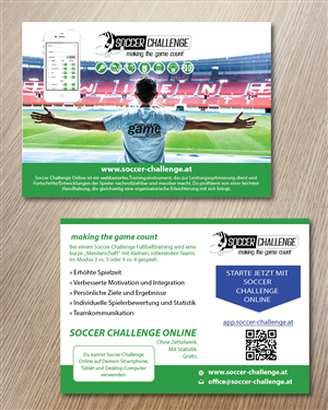 Flyer Design by alex989 for Soccer Challenge | Design: #5677461