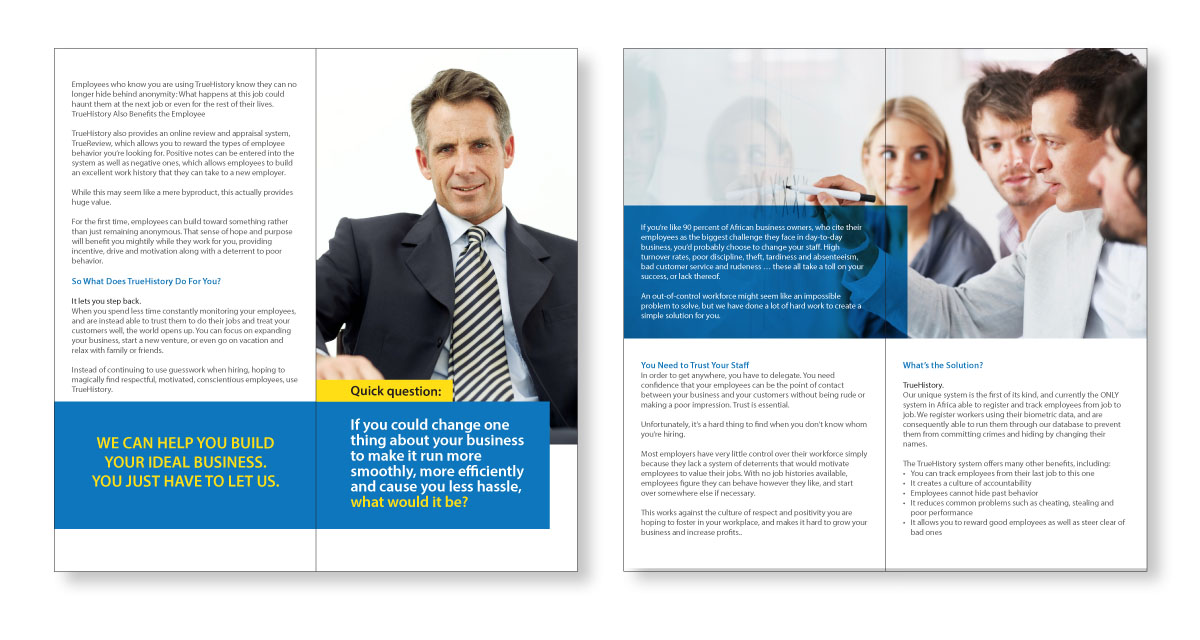 Brochure Design by iDesign for this project | Design #5704429