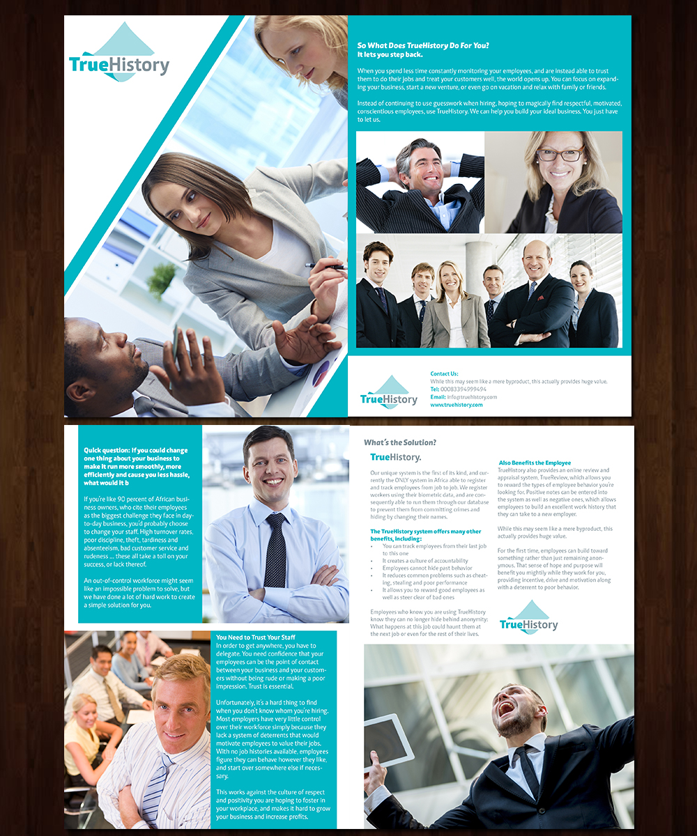 Brochure Design by j.allosso for this project | Design #5671895