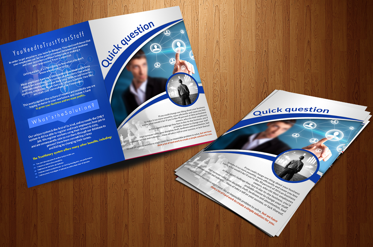 Brochure Design by ESolz Technologies for this project | Design #5673424