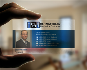 Business Card Design by AFHUN for this project | Design: #5691245