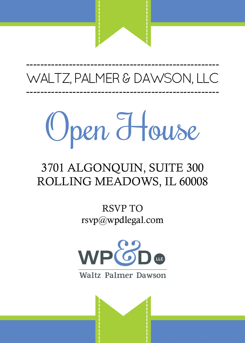 Design Invitation par littlepinkbow pour Waltz, Palmer & Dawson LLC | Design #5735714