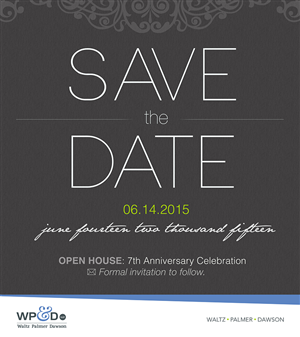 Design Invitation par carlamartinez929 pour Waltz, Palmer & Dawson LLC | Design : #5742715
