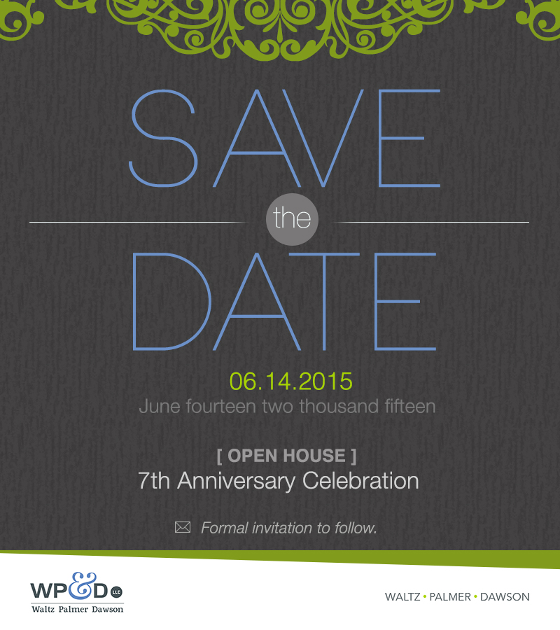 Invitation Design by carlamartinez929 for Waltz, Palmer & Dawson LLC | Design #5816900