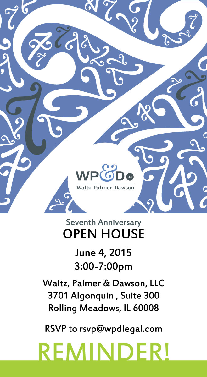 Invitation Design by sromandesigns for Waltz, Palmer & Dawson LLC | Design #5681164