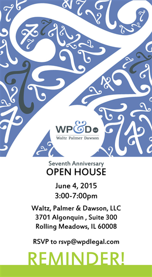 Invitation Design by sromandesigns for Waltz, Palmer & Dawson LLC | Design: #5681164