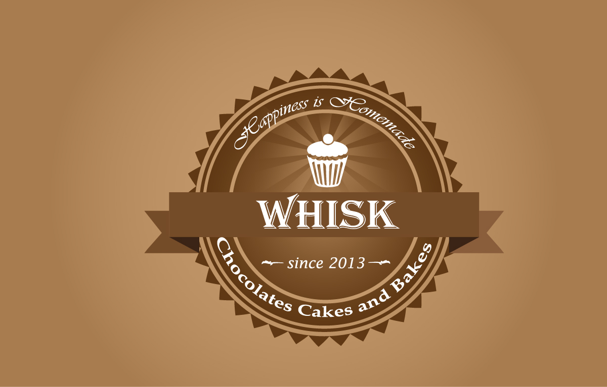 Business Card Design by V.George for Whisk bakery | Design #1555198