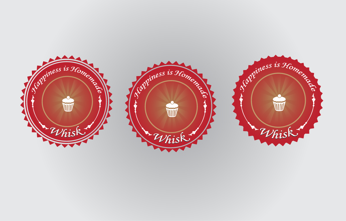 Business Card Design by V.George for Whisk bakery | Design #1555875